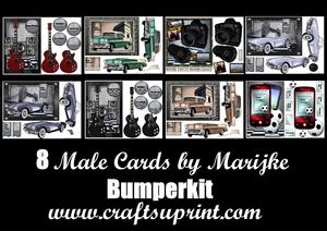 Bumperkit 8 Male Cards