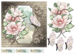 Sympathy Magnolia Blossoms
