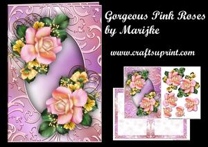 Gorgeous Roses in Pink Mini Kit