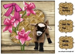 Adorable Alfie Card Topper 2 