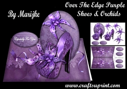 Over The Edge Purple Shoes & Orchids Mini Kit