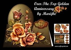 Over The Edge Golden Anniversary Roses Mini Kit