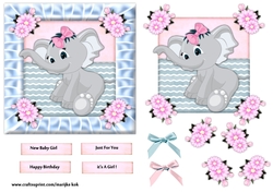 New baby Girl baby Elephant