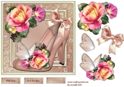 Beautiful Shoes & Summer Roses