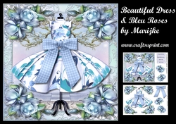 Beautiful Dress & Bleu Roses Mini Kit