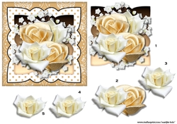Perfect roses Scallop Topper