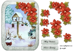 Snowy Birdhouse