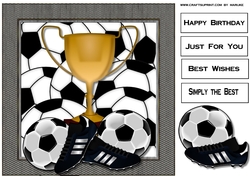 Male card Football 2