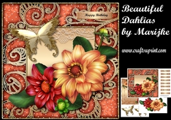 Beautiful Dahlias MiniKit
