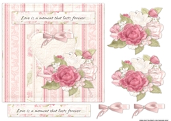 LOVE Romantic Quick card