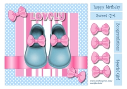Cute Birthday Girl Shoes