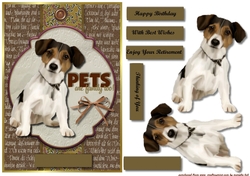 Male card Pets are family too !