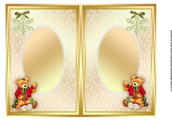 Teddies Christmas Insert