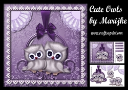 Cute Owls Mini Kit