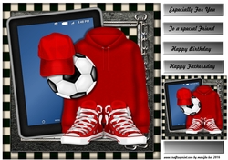 Male card Tablet & Sport