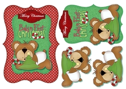 Scallop Topper cute  baby teddie