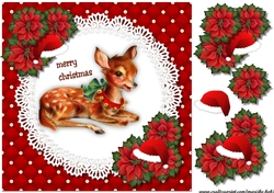 Cute Christmas Deer