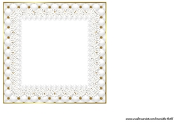 Insert For Golden christmas bauble 2