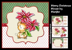 Merry Christmas Mouse Mini Kit
