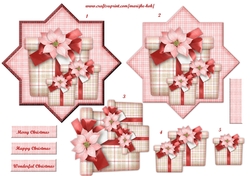 Star Card Topper Christmas Presents