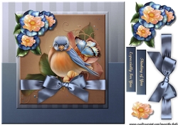 Precious Bird Card Topper 2