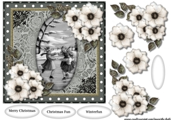 Beautiful Vintage Winter Flowers