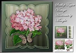 Scallop Topper Vintage Hortensia Mini Kit
