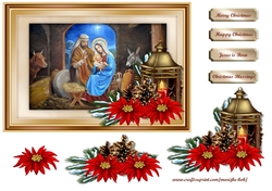 Holy Night Classic Card Topper