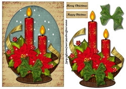 Country Christmas Candles