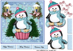 Cute Cupcake Penquin