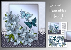 Lillies & Butterflies MiniKit