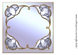 Insert for Vintage Roses & Butterflies /Background paper