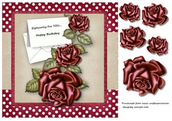 Romantic Roses Quick card