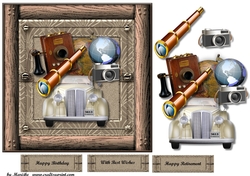 Male Card  Travel