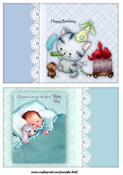 Cute Card Toppers