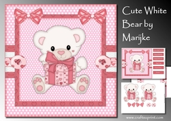 Cute White Bear Mini Kit