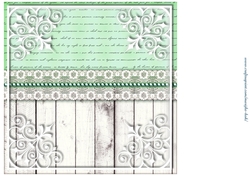 Backing paper Vintage Mint