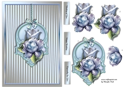 Classic Panel & Porcelain Roses