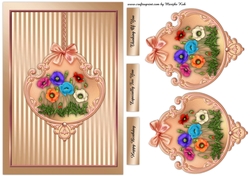 Classic Panel & Poppies Color Mix