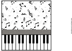 Backing Paper Music