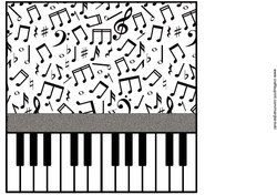 Backing Paper Music 4