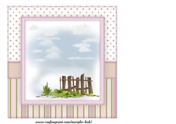 Vintage Roses & Butterflies INSERT