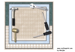 Male Card Handyman INSERT