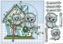 New Home Cute Owls