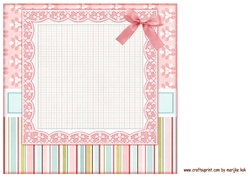 New baby Girl teddie INSERT
