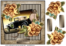 Male card Classic car
