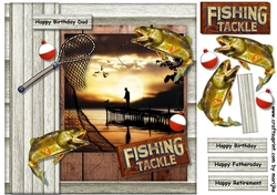 Male card Fishing