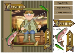 Male card Gone  Fishing