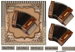 Male Card Music