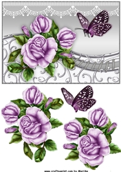 Roses & Butterflies